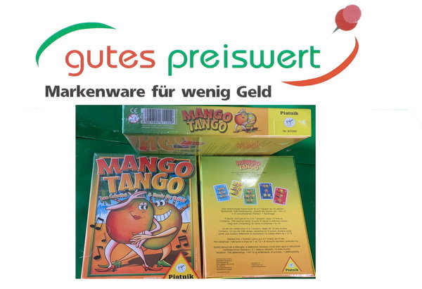 Mango Tango Kartenspiel 2-7 Spiele
